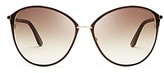 Thumbnail for your product : Tom Ford Women's Penelope Oversized Sunglasses, 59mm