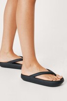 Thumbnail for your product : Nasty Gal Womens Chunky Toe Thong Rubber Sandals