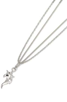 Topman Silver Multirow Necklace*