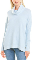 Thumbnail for your product : Forte Cashmere Easy Rib Cashmere-Blend Sweater
