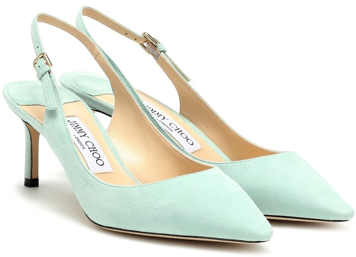jimmy choo green heels