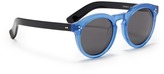 Thumbnail for your product : Illesteva 'Leonard II' contrast temple acetate sunglasses