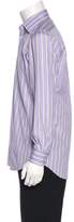 Thumbnail for your product : Luciano Barbera Striped Woven Shirt