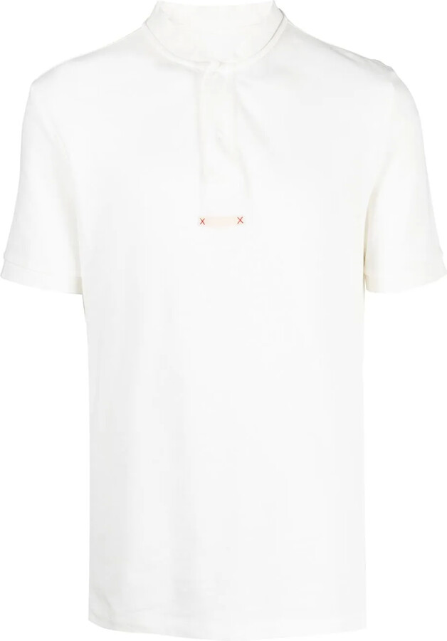 Maison Margiela Collarless Polo Shirt