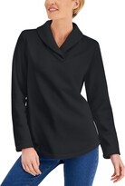 Thumbnail for your product : Karen Scott Petite Shawl-Collar Top, Created for Macy's