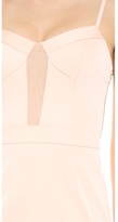 Thumbnail for your product : Alexander Wang Mesh Panel Bustier Dress