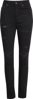 Dolce & Gabbana Audry Distressed Ankle Skinny Jeans