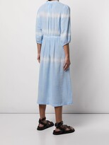 Thumbnail for your product : Raquel Allegra Sia tie-dye cotton dress