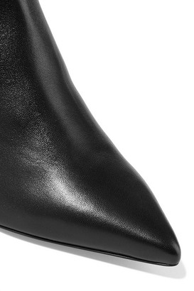 Tabitha Simmons Equipment Chrissie Two-tone Leather Ankle Boots - Black