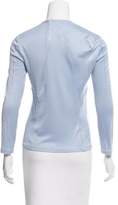 Thumbnail for your product : Ralph Rucci Silk Zip-Up Top