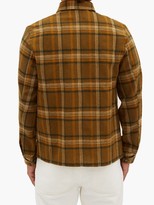 Thumbnail for your product : KING & TUCKFIELD Checked Wool-flannel Shirt - Brown Multi
