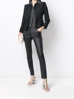 Thumbnail for your product : Dolce & Gabbana Diagonal Boucle Cropped Jacket