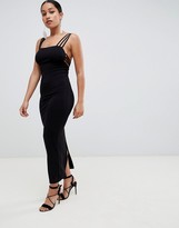 Thumbnail for your product : ASOS DESIGN Petite cage back maxi dress