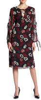 Thumbnail for your product : Lucca Couture Madelyn Printed Cutout Sleeve Dress