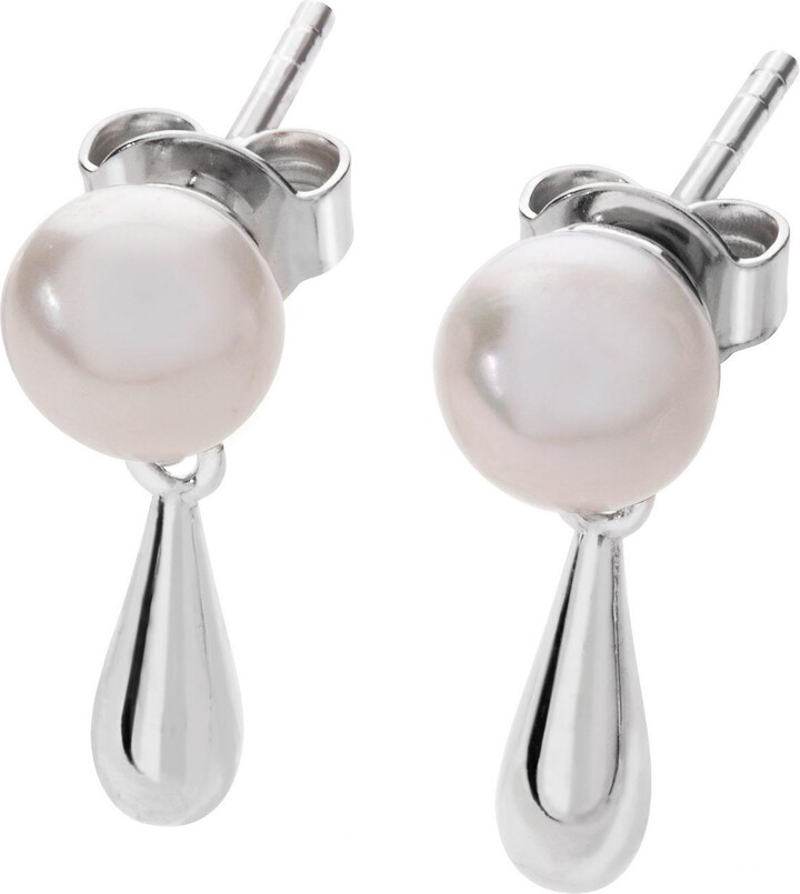 Lucy Quartermaine Royal Pearl Drop Earrings ShopStyle