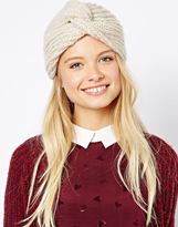 Thumbnail for your product : ASOS Knitted Turban Hat