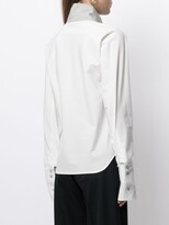 Thumbnail for your product : Shanghai Tang x Yuni Ahn split Qipao collar shirt