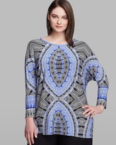Thumbnail for your product : Melissa Masse Plus Graphic Print Top