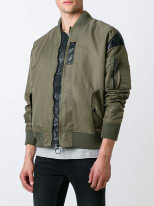 Mostly Heard Rarely Seen classic bomber jacket