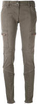 Thumbnail for your product : Armani Jeans leg pockets skinny trousers