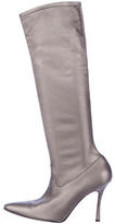 Thumbnail for your product : Manolo Blahnik Metallic Boots