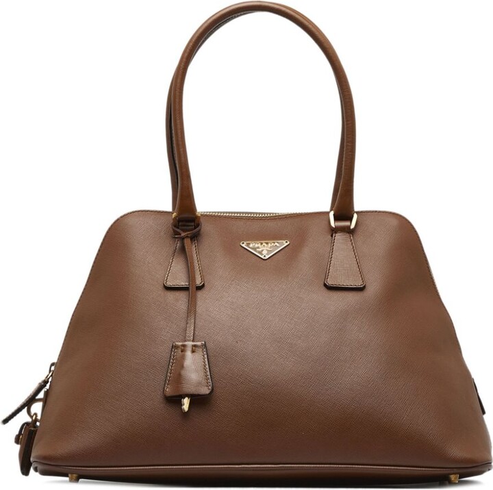 Prada Promenade Saffiano leather bag - ShopStyle