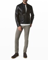 Thumbnail for your product : Andrew Marc Men's Monterey Leather Racer Jacket