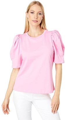Puff Sleeve Knit Top | Shop the world's largest collection of 