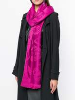 Thumbnail for your product : Alexander McQueen knit logo scarf