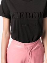 Thumbnail for your product : Iceberg logo-embroidered T-shirt