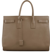 Thumbnail for your product : Saint Laurent Classic Sac De Jour Leather Tote Bag, Beige