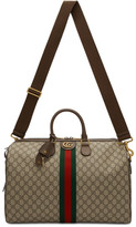 Thumbnail for your product : Gucci Beige GG Supreme Ophidia Duffle Bag