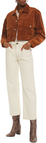Thumbnail for your product : Ganni Cropped Cotton-blend Corduroy Jacket