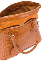 Thumbnail for your product : Maison Margiela small crocodile effect 5AC tote bag