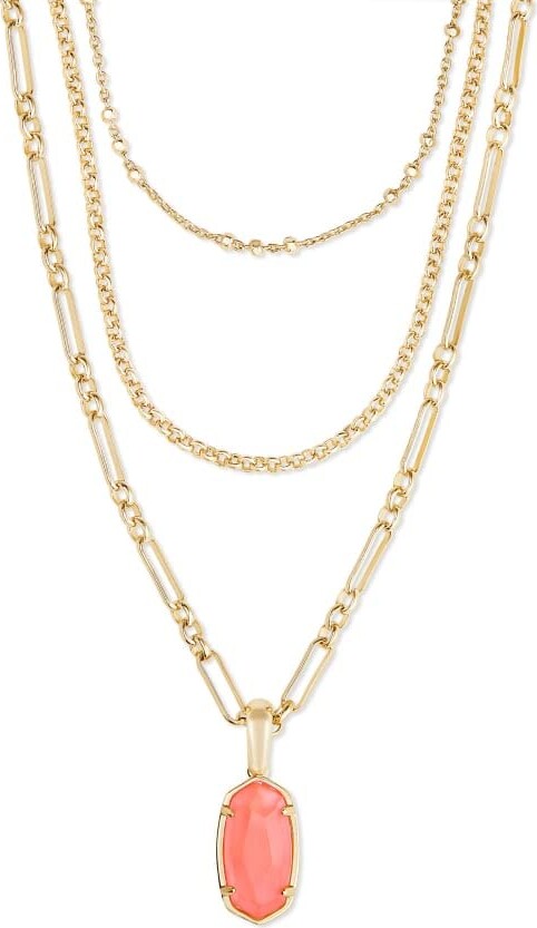Kendra Scott Elisa Triple Adjustable Length Strand Necklace for Women