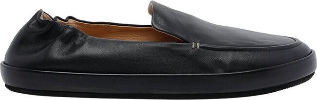Marsèll Scatopelle Gathered Slip-On Loafers