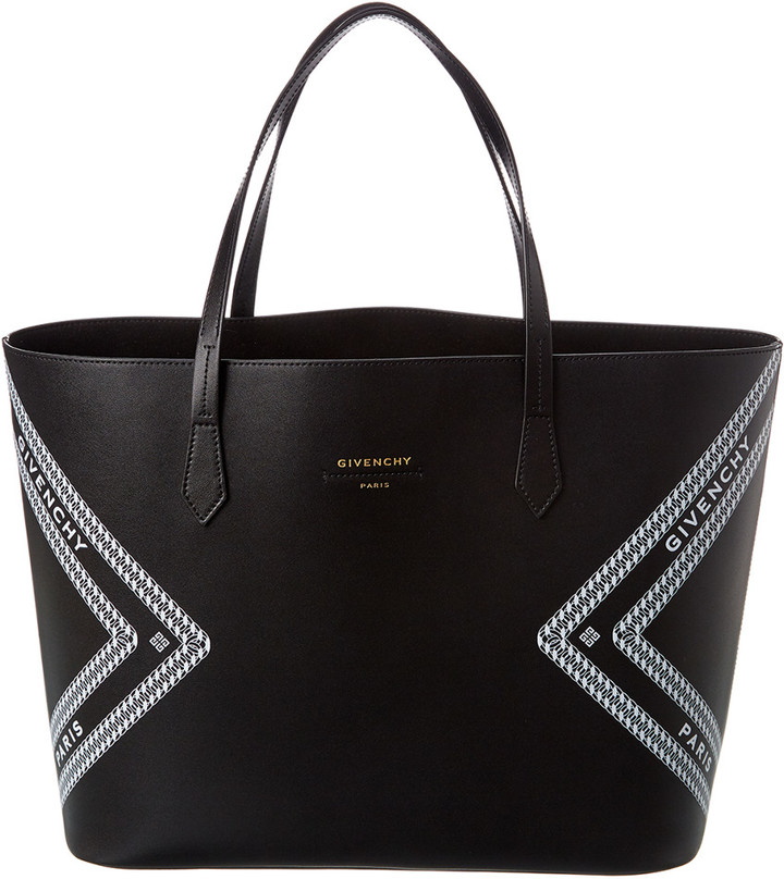 Givenchy Wing Leather Shopping Tote ShopStyle