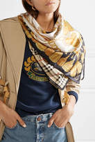 Thumbnail for your product : Burberry Printed Silk-twill Scarf