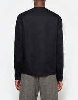 Thumbnail for your product : Lemaire Collarless Shirt in Black