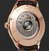 Thumbnail for your product : Baume & Mercier Clifton Automatic 39mm 18-Karat Red Gold and Alligator Watch - Men - Dark brown
