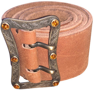 Dolce & Gabbana Brown Leather Belts