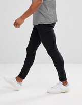 Thumbnail for your product : ASOS Extreme Super Skinny Chinos In Black