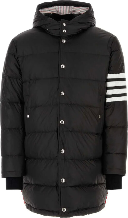 Thom Browne 4-Bar padded coat