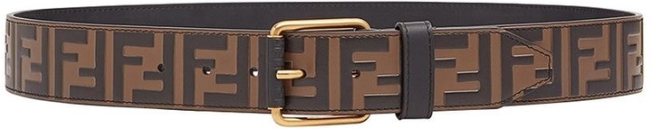 fendi belt double f