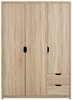 Thumbnail for your product : Aspen 3 Door, 2 Drawer Wardrobe