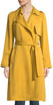 Thumbnail for your product : Theory Silk Belted Trench Coat