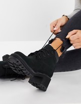 Thumbnail for your product : Timberland Kinsley lace up heeled ankle boots in black