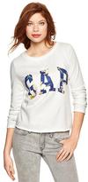Thumbnail for your product : Gap Tropical arch logo sweatshirt