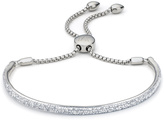 Thumbnail for your product : Monica Vinader Fiji Diamond Bar Bracelet