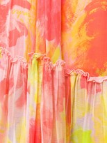 Thumbnail for your product : Pinko Abstract Pleated Long Skirt